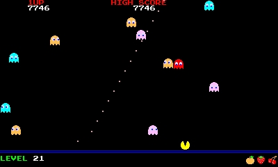 PAC-PAC ゲーム画面